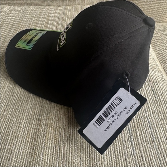 KAWASAKI TEAM GREEN SNAPBACK BALL CAP NWT UNISEX OFFICIAL MERCHANDISE - Picture 2 of 7